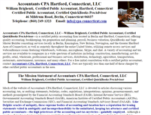 Tablet Screenshot of cpa-connecticut.com